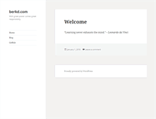 Tablet Screenshot of berkd.com
